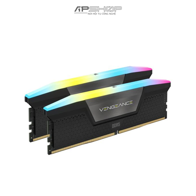 Ram Corsair Vengeance RGB 32GB (2 x 16GB) Bus 6000 C40 DDR5 | Chính hãng