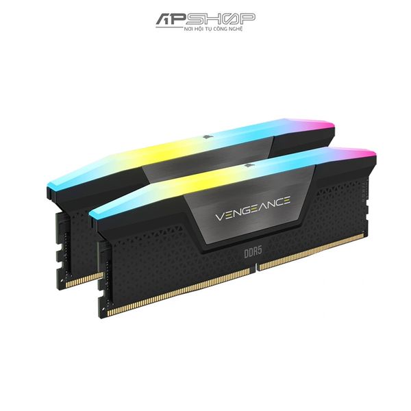 Ram Corsair Vengeance RGB Black 32GB (2 x 16GB) Bus 5600 C40 DDR5 | Chính hãng