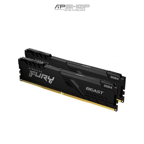 Ram Kingston Fury Beast Black 16GB 2x8GB Bus 3200 CL16 | Chính hãng