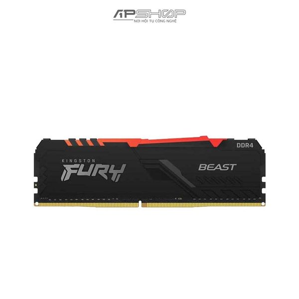 Ram Kingston Fury Beast RGB 1x16GB Bus 3200 CL16 - Hàng chính hãng