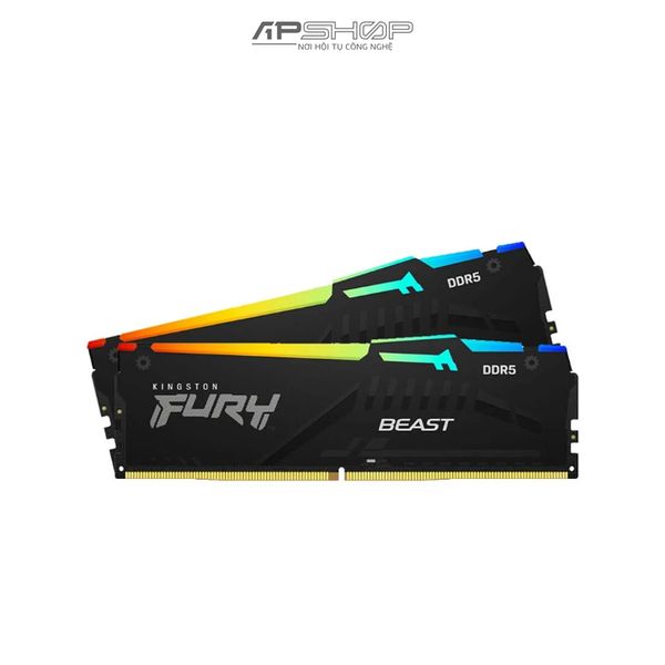 Ram Kingston Fury Beast RGB 32GB 2x16GB Bus 5200 CL40 DDR5 | Chính hãng