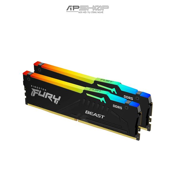 Ram Kingston Fury Beast RGB 32GB 2x16GB Bus 5600 CL40 DDR5 | Chính hãng