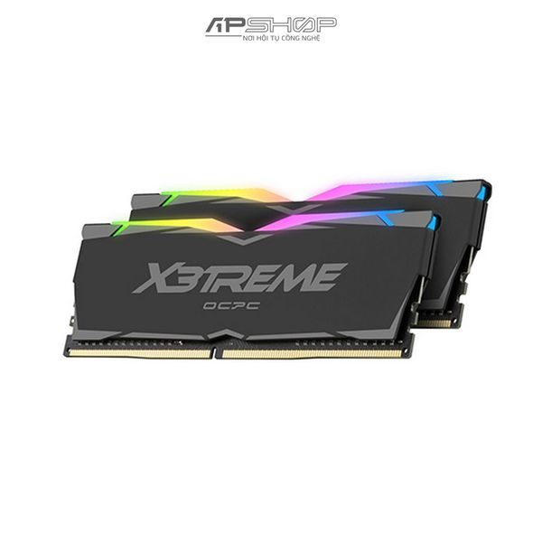 Ram OCPC X3 RGB 32GB 2x16GB Bus 3200 C16 | Black