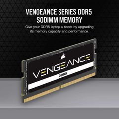 Ram Corsair Cho Laptop DDR5 32GB 1x32GB Bus 5200 Black