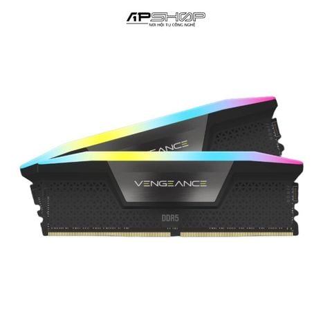 Ram Corsair DDR5 64GB 2x32GB Bus 5200 Vengeance RGB Black