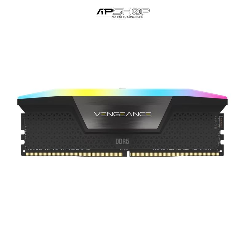 Ram Corsair DDR5 64GB 2x32GB Bus 6000 VENGEANCE RGB Black