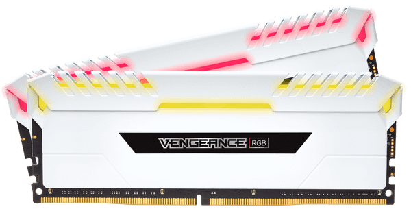 Ram Corsair Vengeance RGB (2x8) 16GB Bus 3600 C18W White Edition