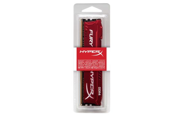 Ram Hyperx Fury 8GB Bus 2400 Red