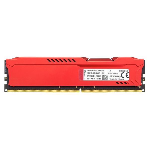 Ram Hyperx Fury 8GB Bus 2400 Red