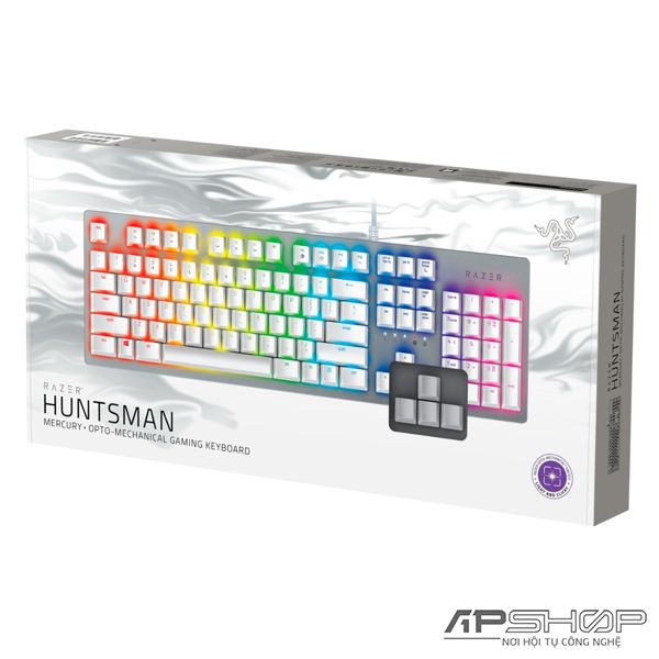 Bàn phím Razer Huntsman Mercury 2019