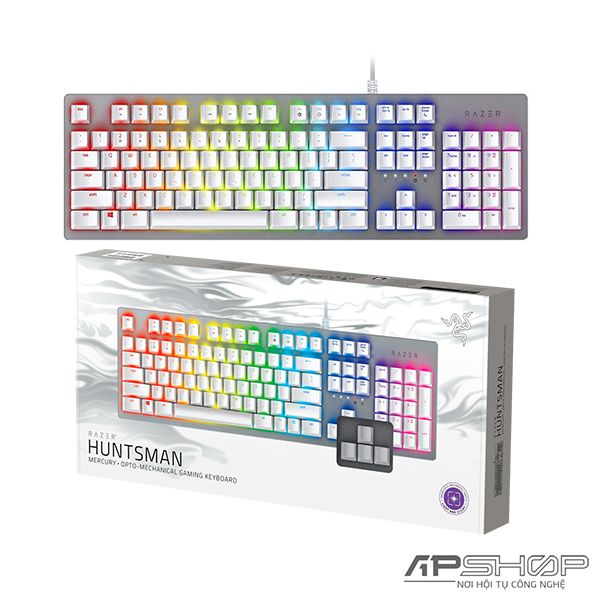 Bàn phím Razer Huntsman Mercury 2019