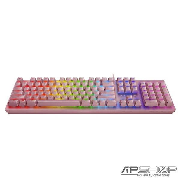 Bàn phím Razer Huntsman Quartz Pink