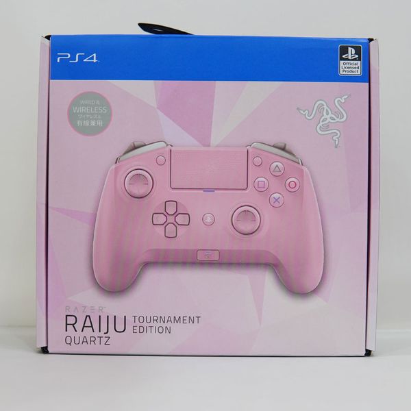 Tay Cầm Razer Raiju Tournament Edition Quartz Pink Wireless for PS4