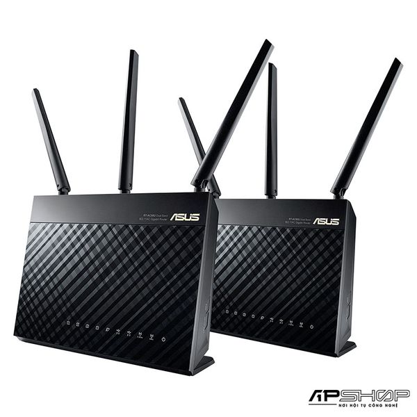 Router ASUS RT-AC68U ( 2 PACK ) - AiMesh AC1900