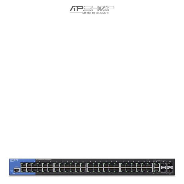 Switch Linksys LGS552 52Port Managed Gigabit Switch with two 10 Gigabit uplink - Hàng chính hãng