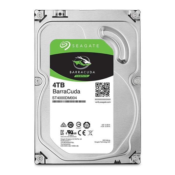 Seagate Barracuda Drive 4TB 5400RPM 265MB