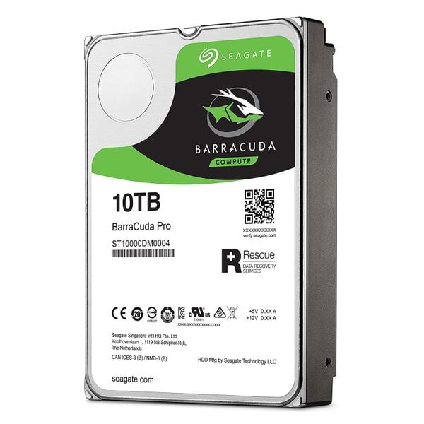 Seagate Barracuda Pro Drive 10TB 7200RPM 256MB