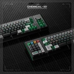 Set Keycap Chemical 001 - Xuyên Led | Cherry Profile - PBT DyeSub - 173 Keys