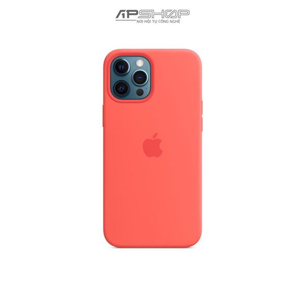 Silicone Case with MagSafe for IPhone 12 Pro Max - Hàng chính hãng Apple