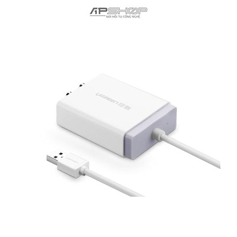 Sound Adapter UGREEN USB 2.0 to 2RCA + 3.5mm Audio + Mic Adapter 30521