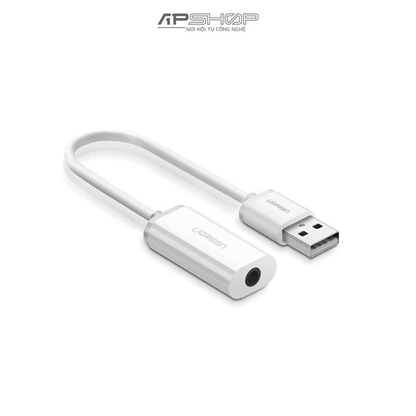 Sound Adapter UGREEN USB A Male to 3.5 mm Aux Cable US206