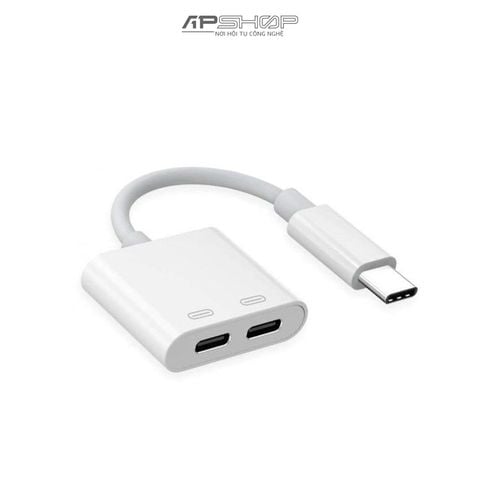 Sound Adapter UGREEN USB C One Two Converter CM232