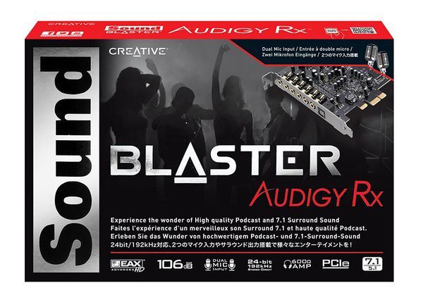 SoundCard Creative SC Sound Blaster Audigy Rx 7.1