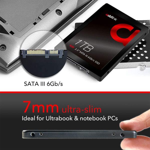 SSD Addlink S20 1TB SATA III