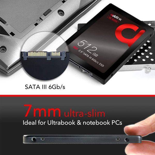 SSD Addlink S20 512GB SATA III