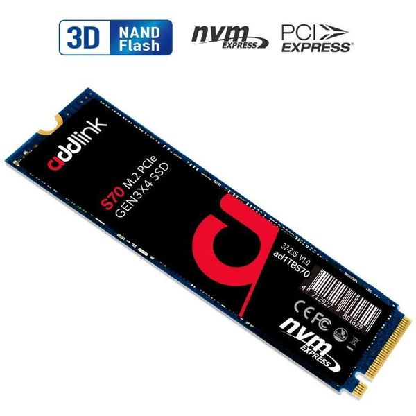 SSD Addlink S70 2TB M.2 PCI-E 3.0x4