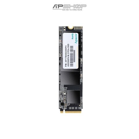 SSD Apacer AS2280P4 512GB PCIe NVMe 3x4 (Đoc 2100MB/s, Ghi 1500MB/s) | Chính hãng