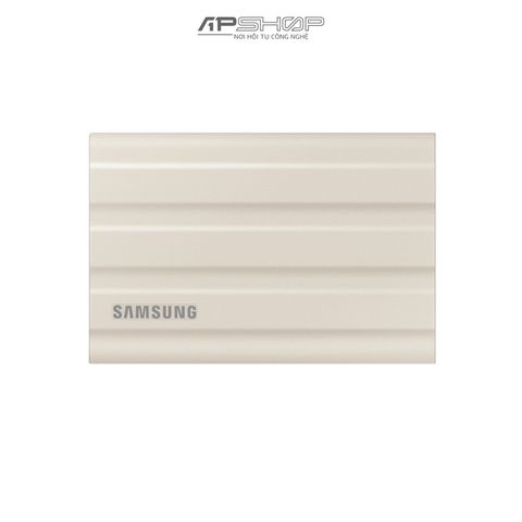 SSD Di động SamSung T7 Shield USB 3.2 Gen 2, Up to 1,050MB/s Beige | Chính hãng