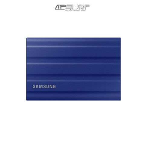 SSD Di động SamSung T7 Shield USB 3.2 Gen 2, Up to 1,050MB/s Blue | Chính hãng