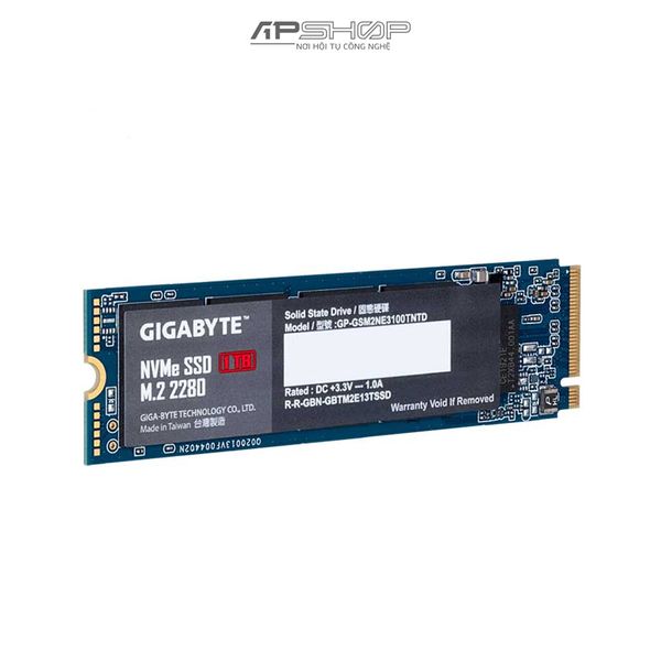 SSD Gigabyte NVMe Gen3 1TB - Chính hãng