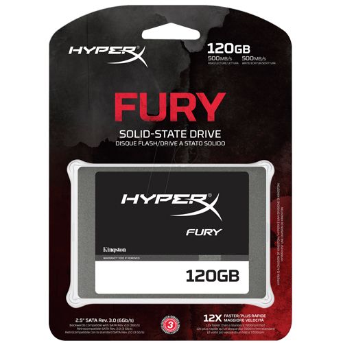 SSD Hyperx Fury 120GB