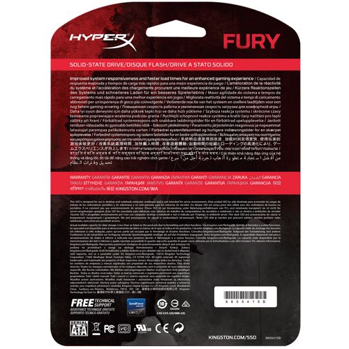 SSD Hyperx Fury 240GB