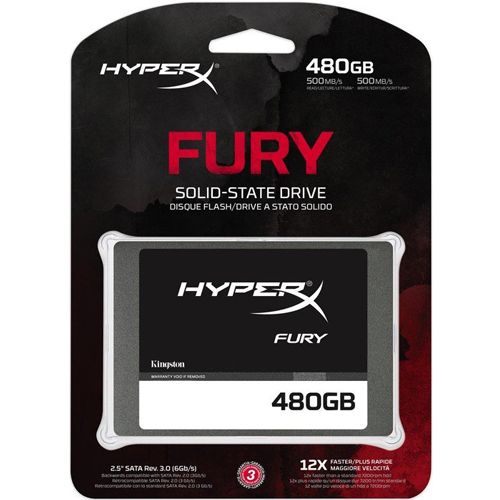 SSD Hyperx Fury 480GB