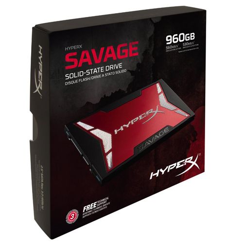 SSD Hyperx Savage 960GB