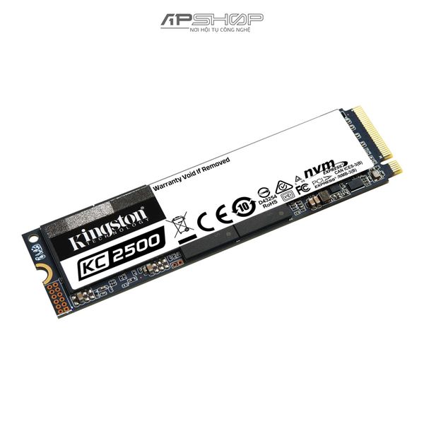 SSD Kingston KC2500 NVMe PCIe Gen 3x4 500GB - Hàng chính hãng