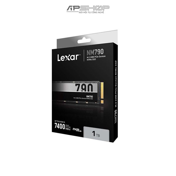 SSD Lexar 1TB M2 PCIe Gen 4×4 NVMe LNM790X001T-RNNNG | Chính hãng