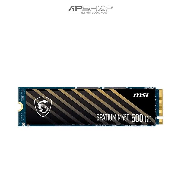 SSD MSI SPATIUM M450 PCIe 4.0 NVMe M.2 500GB | Chính hãng