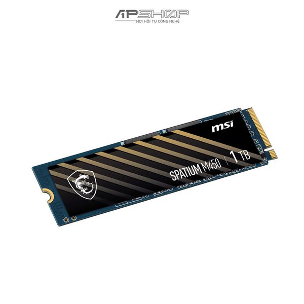 SSD MSI SPATIUM M450 PCIe 4.0 NVMe M.2 1TB | Chính hãng