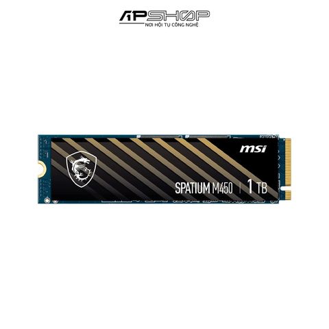SSD MSI SPATIUM M450 PCIe 4.0 NVMe M.2 250GB | Chính hãng