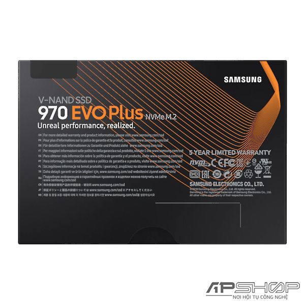 SSD Samsung 970 EVO Plus - 250GB