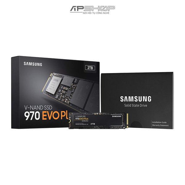 SSD Samsung 970 EVO Plus 2TB M.2 NVMe PCIe Gen 3x4 - Hàng chính hãng