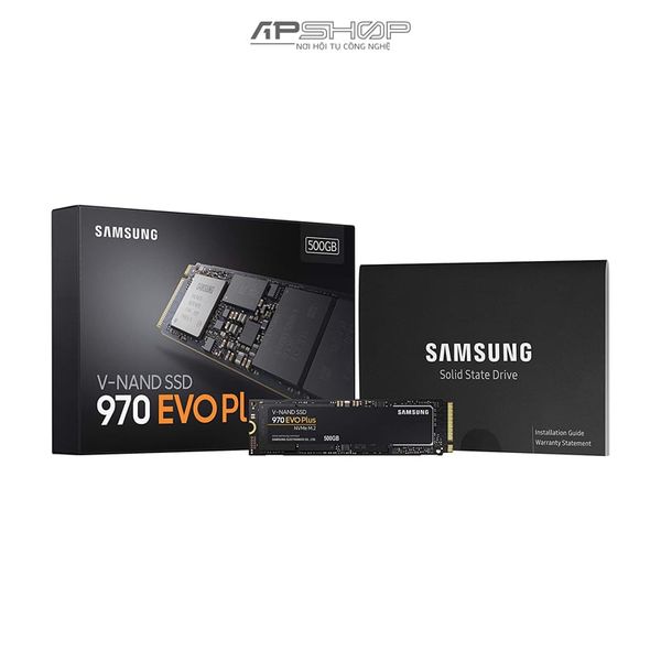 SSD Samsung 970 EVO Plus 500GB M.2 NVMe PCIe Gen 3x4 - Hàng chính hãng