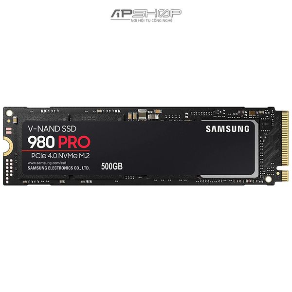 SSD Samsung 980 PRO 500GB M.2 NVMe PCIe Gen 4x4 - Hàng chính hãng