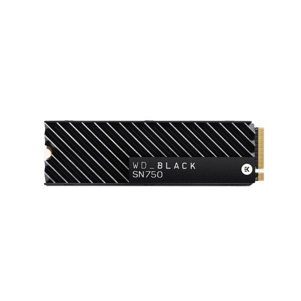 SSD Western Digital WD Black SN750 2TB with Heatsink