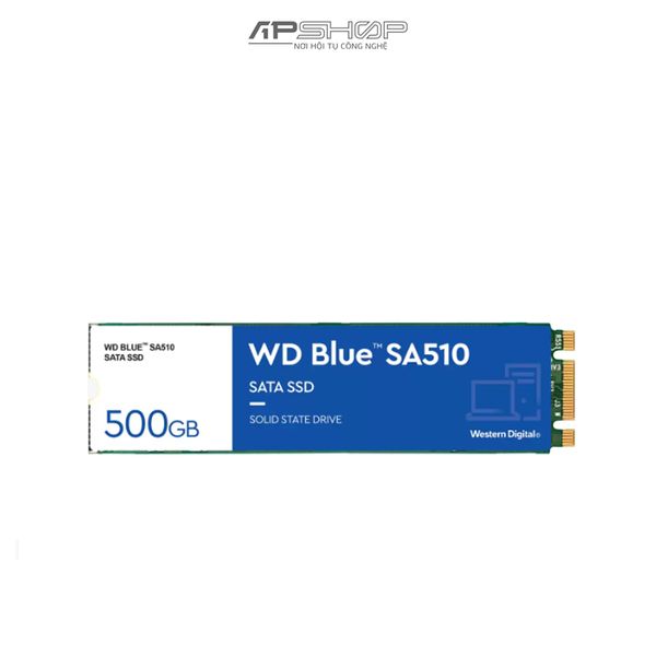 SSD Western Digital WD Blue SA510 M.2 Sata 500GB | Chính hãng