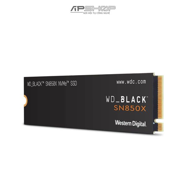 SSD Western SN850X PCIe Gen4 x4 NVMe M.2 2TB Black | Chính hãng